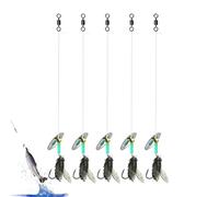 Generico Fishing Driure - Trout Fishing Are - Accessoires pour la mouche Bait 5 pièces Esceri pour la mouche, le saumon, la truite arc-en- , le brochet, la truite, la basse