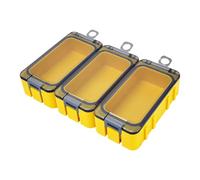 Genérico Fishing Tackle - Bait Storage Case | Tackle Storage, multifonction portable Organizer Supplies with Electronic Components, Jewelry Fish Hooks For Night Outdoor Camping, Jaune, Voir la