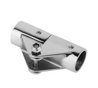 Generico Fixation de main courante pour bateaux | Nautiques en acier inoxydable - Connecteur rotatif pliable - pour renforcement des tuyaux marins et systèmes d'ombrage pont Yacht