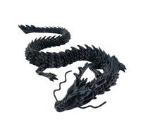 Generico flexibles de dragon | Figurine de dragon imprimée en 3D - Outil de décoration de poses dynamiques pour voitures, bureaux, maisons et aquariums