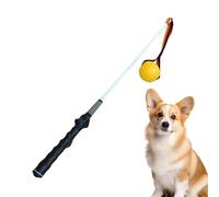 Generico Flirt Pole for Dogs - Heavy Duty Pet Exercise Pole, Rope Attachment, Sturdy Grip Handle, Réglable Length Design | Outdoor Dog Play, Training & Obéissance, Garden Fitness, High-Energy Puppy