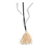 Generico Floating Broom Halloween, 450 g Spooky Floating Animated Witch Brooms, Halloween Decorations with Sound Lights for Home Decor Outdoor Holidays Front Door Yard Porch Garden Haunted House Use