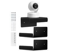 Generico Floating Shelves Acrylic, Wall Record Display Shelf, 3 Pieces Photo Frame Organizer For Renters Designers Students Office Shop Hotel Bathroom Living Room Kitchen Bedroom Books Plants