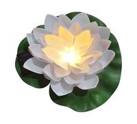 Genérico Floating Solar Lights, Waterproof Led Garden Lantern in Flower Shape, Solar Pool And Pond Decor, Idéal pour Outdoor Spa, Patio, Backyard, Lake, Yard Illumination, 6,69 x 2,76 pouces