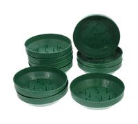 Generico Floral Tray - Set of 10 Reusable Flower Mud Plates, Contemporary Arrangement Containers, Easy-to-Use Design for Secure Floral Display Weddings Parties Festivals Centerpieces Home