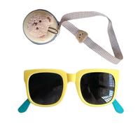 Generico Foldable Kids Shades - 12,5 cm PC, Flexible Child Visors, UV Block | Folding, Junior Sport Frames, UV Eyewear with Lanyard For Boys, Girls, Camping, Picnic, Hiking, Outdoor, Travel