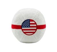 Genérico Footbag Drapeau | Étoiles Barres 4 Juillet Balls Sac à dos avec étoiles et rayures | Pour jeux pratiques en plein air et sports enfants, débutants et adolescents, blanc, Consulte la
