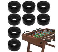 Generico Football Rubber Bumpers Lot de 8 Washer Pads, Heavy Duty Table Accessories | Educational & Fun For Home, School, Family, Boys, Girls, Teens, Sons, Daughters, Friends