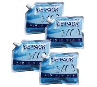 Generico FORFAITS PRANTIONS PACQUES Ice - PARVENUS LIEN D'ICA PACCHIARE CREEDER | 4X Beach Cool Pack Kit, Packs de Refroidissement Alimentaire Portable, pour Le Refroidissement Longue Durée PE