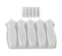 Generico Forme pour - Outil en forme d'étoile avec souhaits de bons vœux | Moule en silicone pour savon, projets de bricolage, décoration de maison, art et artisanat créatif