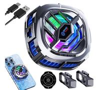 Generico Frequer téléphone magnétique - Ventile de refroidissement | Radiateur de ventilateur cellulaire jeu? Contrôle de réglage de la température pour la protection des cellules prévention jeu