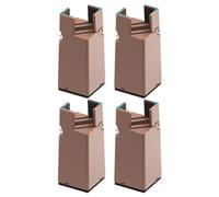 Genérico Furniture Riser - Desk Leg Riser | Heavy Duty Riser with Strong Space Saving | Furniture Raisers Blocks Couch Lifters for Height Support Leg for Chair Table Sofa Risers for Table Legs