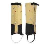 Genérico Gaiters de jambe de neige de randonnée : protections de bottes imperméables sans glissement réglables pour les jeunes | Équipement de plein air pour escalade en vélo de ski QUI, citronier