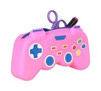 Genérico Gamer Pencil Box Trousse à stylos de Grande capacité sur Le thème de la Console avec Fermeture éclair Pratique pour, Adolescents, Travail Scolaire, Rose, Consulte la descripción, Voir