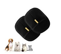 Genérico Gants antistatiques pour poils de chat, gants de toilette double face pour laver, peigner et enlever les poils d'animaux domestiques, nouvelle méthode d'épilation.