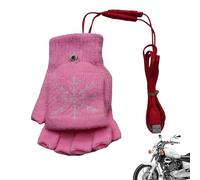 Generico Gants chauffants | Gants électriques pour vélo avec chauffage rapide USB | Chauffe-mains pour homme et femme | Ski Snowboard Chasse Randonnée Cadeau Anniversaire