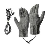 Genérico Gants chauffants - Gants thermiques USB avec 3 niveaux de chaleur - Pour sports d'hiver, travail extérieur, marche, pelletage, neige