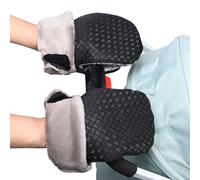 Genérico Gants Chauffants pour poussettes de bébé, Accessoires d'hiver pour Poussette | Moufles réglables au Chaud pour Faire du Shopping extérieur - Parents Poussette extérieure Golf