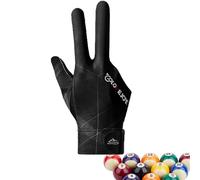 Generico Gants de billard à trois doigts | Gants pour tireurs de lattes, main gauche/droite, taille universelle, gants de billard à 3 doigts pour sports de carambole