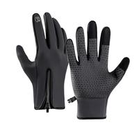 Genérico Gants de Cyclisme imperméables - Gants Chauds avec Doublure et compatibles avec écran Tactile | Mitts de Manteau d'extérieur | pour Cyclisme en Hiver, Moto