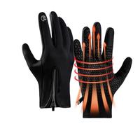 Generico Gants De Cyclisme Imperméables,Gants Chauds pour Écran Tactile | Mitaines Thermiques Pour La Conduite,Pour Vélo Moto Randonnée D'hiver Et Activités De Plein Air