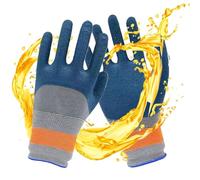 Generico Gants de jardin pour femme - Gants de jardinage lourds, gants de jardinage résistants à la perforation, de travail imperméables à l'épreuve de prise pour sarlare creuser Rastrel