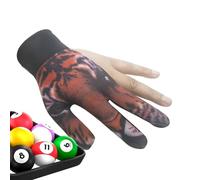 Genérico Gants de piscine pour main gauche, gants pour queues de | Piscine Shooter respirant à doigts, sport haute élasticité, doigts ouverts pour crampons, antidérapants