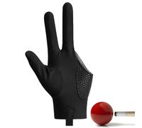 Generico Gants de table de billard, gants de sport pour tireurs avec queue, main gauche/droite, gants à 3 doigts, processus de jonction, sports de carambole, tireurs avec st