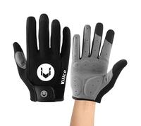 Generico Gants de vélo, gants chauds antidérapants pour écran tactile | hiver à doigts entiers pour conduire, courir, faire du vélo, envoyer