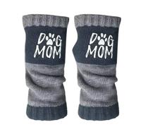 Generico Gants d'hiver, Mitaines Thermiques avec Doigts partiels - poignées Chaudes sans Doigts Maille, pour Conduire à vélo Courir Travailler et écrire des Messages