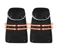 Genérico Gants pour poussette de bébé, 10 spikes Für Stiefel Mit Cleats Und Grippern | Rutschfeste Stiefel, pour temps froid, voyage, hiver, parents et avec poignées pour, Noir , Consulte la