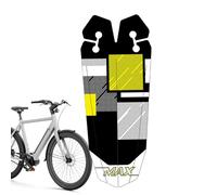 Generico Garde-boue de vélo pliable - Bavettes de siège de vélo à dégagement rapide | Protection légère pour équipement de vélo de route pour garçons, filles, adolescents et adultes, Modèle B,