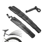 Genérico Garde-boue et arrière télescopique pour trottinette - Pour usage urbain, montagne et route, voyages - Roues 61/66/70 cm