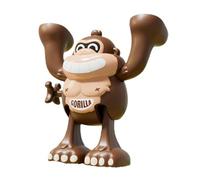 Genérico ggorila Wind Up Toy - Figurine de dessin animale fflip Stunt, Clockwork Somersault Action Plaything Cute Orangutan Design Build, manuel Twist Mechanism | Fun Entertainment Toy for Todlers