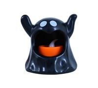 Genérico Ghost Light Candles, Halloween Ghostly LED Candle, Spooky Burning Candle Home Decorations, Mignon Flameless Light for Holiday Decor, Ambience Accent Piece, 7 x 8 cm