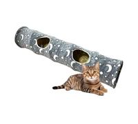 Generico Glowing Cat Tunnel, Long Cat Play Tunnel, Straight Cat Crinkle Tunnel, Cat Tunnel, Entertaining Cat Tunnel Toy, Cat Bag Tunnel Toy, Cat Tube Toy for Indoors