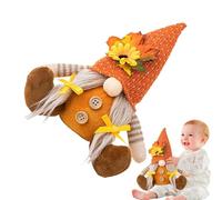 Generico GNOME Thanksgiving - Décoration d'automne des Feuilles d'érable sans Visage Rudolph | Décoration de Table Thanksgiving et Port pour la Maison, Ornements Luxueux Gnomes suédois pour
