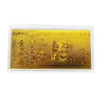 Generico Gold Banknotes - Collectible Banknotes | Banknotes décoratives | Banknotes chinoises New Year Banknotes, Commemorative Banknotes, Chinese New Year Gold Commemorative Banknotes, Gold Foil