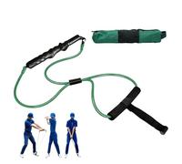 Generico Golf Rope Swing Trainer Golf Swing Training Aid- Improve Swinsg Speed, Portable Elastic Practice Aid | Swings Cord Pull Trainer for Indoor Home Gym Outdoor Backyard Coursess