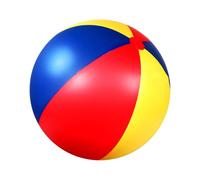 Genérico Gonflatable Pool Toy - Grande balle de plage en vrac | Giant Rainbow Gonflatable Pool Toy | Large PVC Swimming Ball for Kids and Lorful Summer Party Favor For Beach Games, Backyard Water Fun