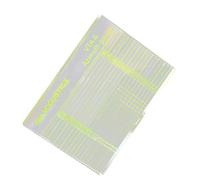 Generico Goniomètre pour Cartouche Tourne-Disque - Règle d'alignement de Bras, Outil de Mesure de Direction | pour l'installation de la tournante Bloc de disques Vinyle Équipement