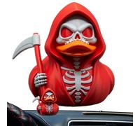 Generico Gothique - Figurine d'horreur avec faucille - Figurine squelette décoration gothique pour Halloween Casa Vitrine