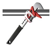 Genérico Grande clé réglable | Clé anglaise portable robuste | Multifonction pour plomberie | Pour tuyauterie plomberie écrou vis évier robinet douche garage atelier réparation