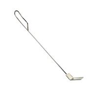 Genérico Grattoir à cendres - Outils de nettoyage résistants tisonnier, râteau à cendres pour barbecue à charbon pour cheminée | Pour feux de camp, four à pizza, poêle à bois, fumoirs, Her