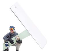 Generico Grattoir de snowboard - Outil de cirage résistant, bord tranchant en acrylique, corps pour le retrait du multisport avec prise en main facile, performance fiable pour les stations de