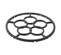 Generico Grille Brûleur - Anneau Réducteur Pour Cuisinière Et Cuisine En Fonte - Support Antidérapant Grille Trépied Équipement Cuisine Pour Extérieur