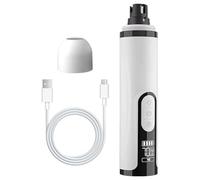 Genérico Grinder à ongles pour animaux de compagnie - Outil sans fil à 3 vitesses avec lumière LED | Outil de préparation et de lissage pour animaux de compagnie sans douleur