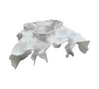 Generico Grotte d'aquarium - pour tunnel avec trou stable 19 x 12,5 x 6,5 cm | Grotte d'aquarium souterrain, pour aquarium, alimentation, cachette, abri pour le repos, maison Betta