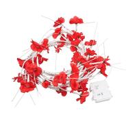 Generico Guirlande décorative - Éclairage d'ambiance esthétique réutilisable, LED à fleurs roses fées | pour Saint anniversaire, fête, chambre, salon, bureau, intérieur et extérieur