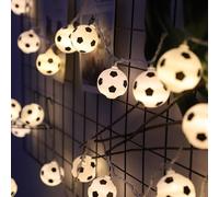 Genérico Guirlande lumineuse LED de fées, lumières de jardin de 3 mètres - Décoration imperméable, 20 lampes pour chambre, résidence, intérieur, extérieur, fête, piscine, plage, camping